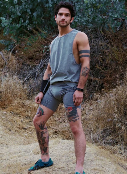 Tyler Posey in tight underwear